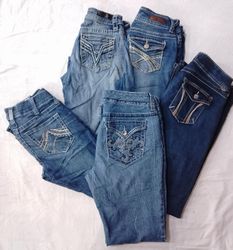 CR6784 Y2K Flare & Straight Jeans