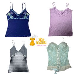 Y2K Edgy Girl Cami Tops TX-001