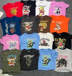 Ed hardy women t shirt \ Baby tees