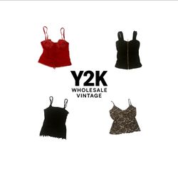 Y2K European Grunge Vixen Cami tops mix (YWV04)