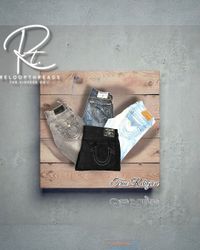 RT 1415 True Religion Hommes Mix Jeans