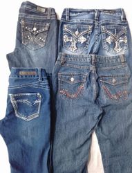 CR6802 Y2K Flare Jeans