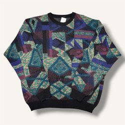 Funky pattern knitwear