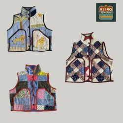 Upcycled Quilt Vest