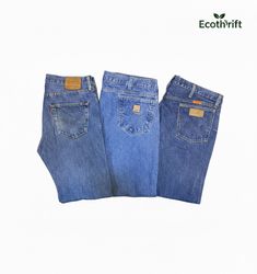 Mixed Brands Jeans- Carhartt, Levi’s & Wrangler