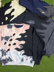 Upcycle Nike sweatshirt patchwork