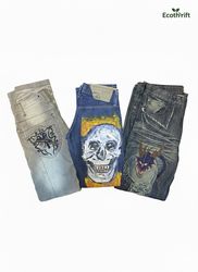 Y2k Style Jeans Mixed Brands