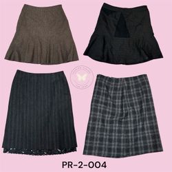 Women’s Premium Wool A-Line Skirt – Winter Office ..