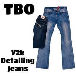 Y2k Detail Jeans