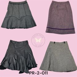 Classic Wool Mini Skirt – Soft & Structured Fit (P..