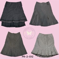 A-Line Wool Skirt for Women – Elegant Office & Cas..