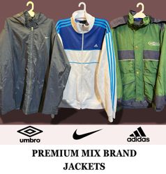 Vintage Mix Brand Jackets including Nike, Adidas a..