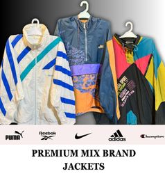 Mix Brand Premium Jackets (Nike, Adidas, Reebok, C..