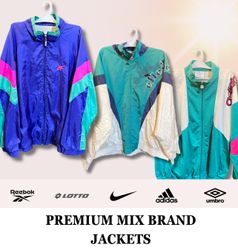 Premium Mix Brand jackets including Nike, Adidas, ..