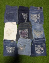 EARL JEANS AND OTHER MIX BRANDS MINI SKIRTS (C 013..