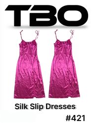 Abiti slip di seta    #421