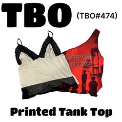 Printed tank top   # 474