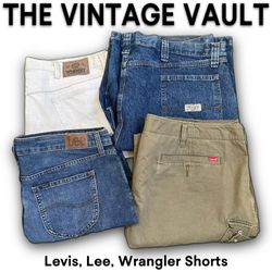 Levis Lee, Wrangler Shorts