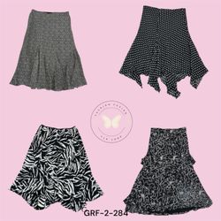 Flora Poly Skirt – Lightweight Printed Midi Skirt ..