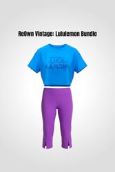 Lululemon Leggings, T-Shirt, Shorts, Tank Top Bund..