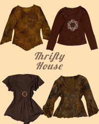 Espresso Attitude Y2k Tops(TH/247)