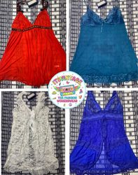 Y2K Lace Babydoll Bundle Wholesale | Sheer Mesh Ni..