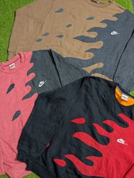 Upcycle Nike sweatshirt Patchwork