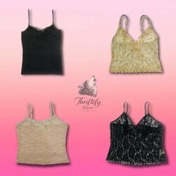 Elegant Lace & Classic Camisole (ZA 04)