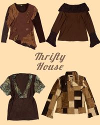 Browned & Bold Y2k Tops(TH/254)