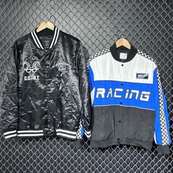 Baseball Varsity Nylon Jacket (Fnc:1582)