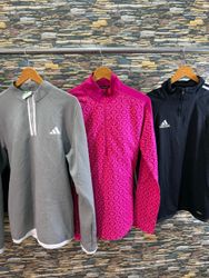AV-1115 Adidas 1/4 Zipper Jackets