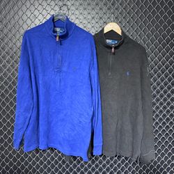 Ralph Lauren Quarter Zip Sweater (Fnc:1589)