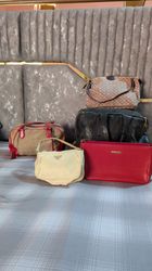 Luxury branded handbag