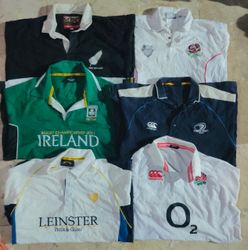 mix vintage club rugby shirts bundle 65