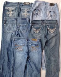 CR6854 Y2K Flare Jeans