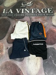 Classic 90s Sports Track Pants – Premium Logo Mix ..