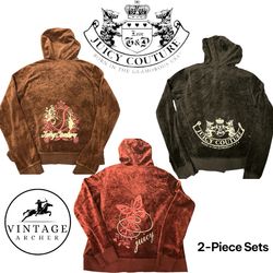 Juicy Couture OG Bling Velour Tracksuits: 10 Sets ..