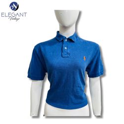 UPCYCLED Ralph Lauren Polo Croop Top - EVR0047