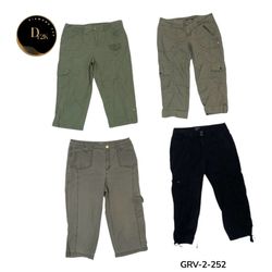 Y2K Cargo Capri Pants – Vintage Streetwear Style (..
