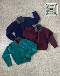 Upcycled Workwear Zip Shacket