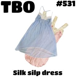 Silk slip dress  #531
