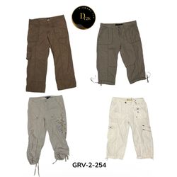 Y2K Cargo Capri Pants – Vintage Streetwear Style (..
