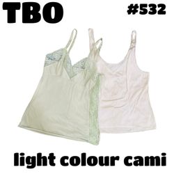 Light colour cami  #532
