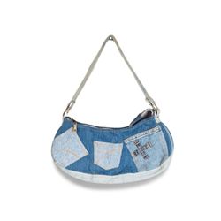 UPCYCLED DENIM SHOULDER BAG