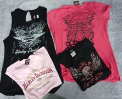 CR6870 Y2K Harley Baby Tees