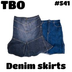 Denim skirts  #541