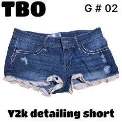 Y2k Detailing Shorts