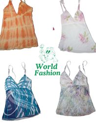 Top Cami Stampati Mix & Mesh Y2K