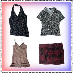 Y2K Wide Belt Edition - tops, dresses and skirts (..