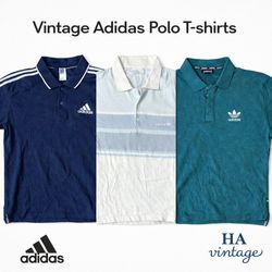 T-shirts Polo Adidas Vintage